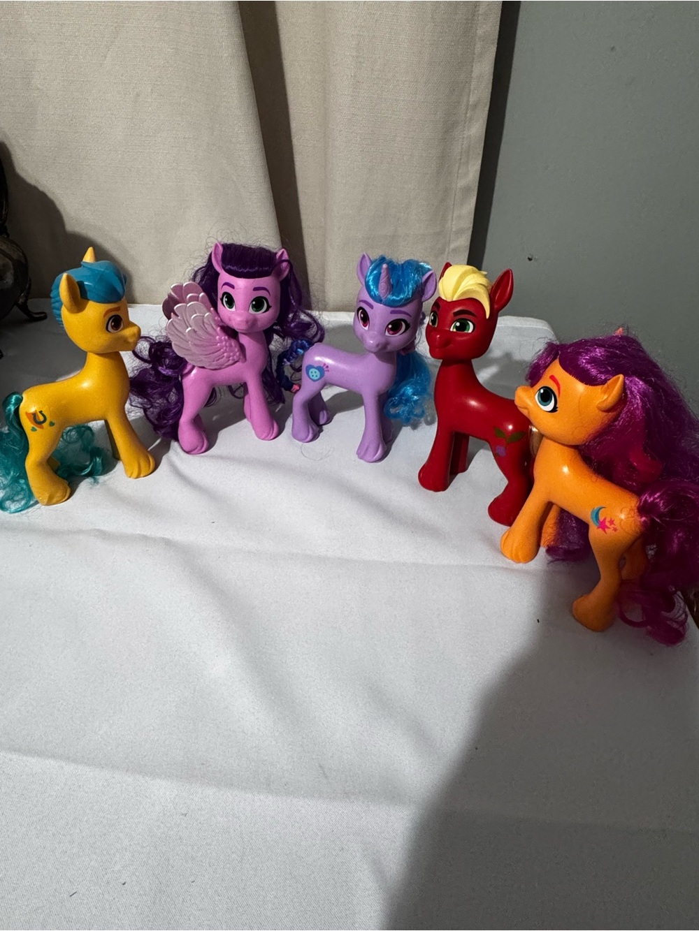 My Little Pony Figure Set - Yellow, Purple, Red, Orange, Lavender